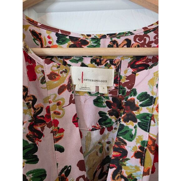 Anthropologie Maeve The Somerset Maxi Dress In Pink Floral S - Picture 6 of 11